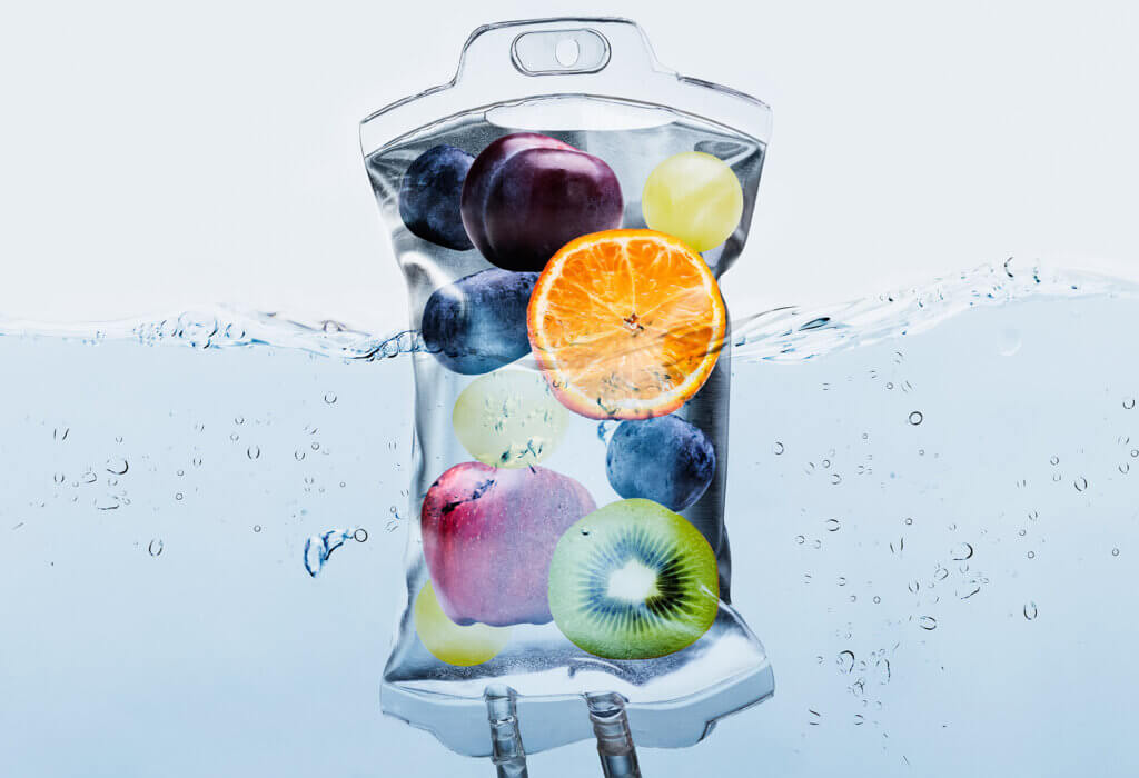 Landingpage Drip Spa Vitamin Infusion - mga Physiotherapie & Osteopathie